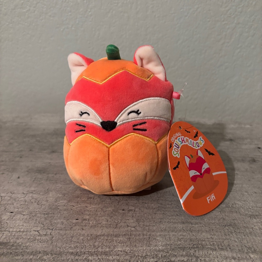 Squishmallows Fifi Fox in Orange 4.5” Plush